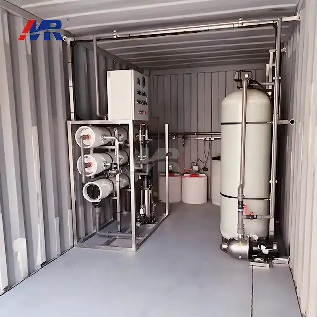 How long-lasting are the containerized RO units?